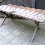 Brocante Boeren Tuintafel thumbnail 25