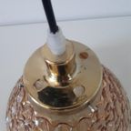 Retro Glazen Hanglamp Hollywood Regency Lamp thumbnail 5