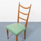 Italian Mid-Century Chairs / Eetkamerstoel From Paolo Buffa, 1950S thumbnail 8