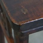 Antieke Chinese Side Table/ Altaar Tafel Uit Begin 1900 Met Een Zeldzame Single Piece Top thumbnail 13