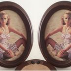 4x Mooie Houten Ovale Foto Lijsten Met Foto Vervangbare Functie thumbnail 8