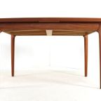 Grete Jalk Voor Glostrup Verlengbare Rechthoekige Eettafel Vintage thumbnail 4