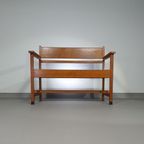 Art Deco / Haagse School / Bench / 1930S thumbnail 12