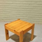 Vintage Mid Century Grenen Side Table Bijzettafel thumbnail 2
