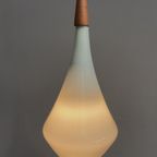 Holmegaard Grey Glass Hanging Lamp 1960S thumbnail 9