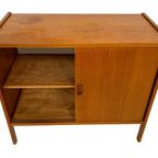 Vintage Dressoir Compacte Kast Jaren 60 Teak Fineer thumbnail 10