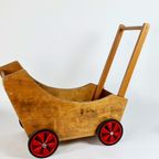 Dutch Design - Ado - Houten Speelgoed - Ko Verzuu - Kinderwagen - 'De Stijl' - Gerrit Rietveld Ge thumbnail 2