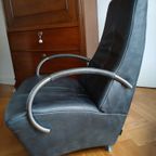 Sitting Vision Fauteuil Met Hocker thumbnail 2