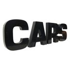 Grote Metalen Letters Cars Zwart Gelakt Reclame Mancave thumbnail 14