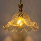 Vintage Murano Hanglamp Kroonluchter In Geblazen Infusie Glas thumbnail 8