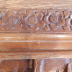 Chinese Carved Camphor Wooden Box thumbnail 8