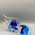 Set Vissen Kristalglas Kisslinger Tirol Blauw thumbnail 4