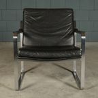 Vintage Lederen Designfauteuil – Walter Knoll – Jaren 60 thumbnail 12