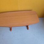 Retro Vintage Salontafel, Bijzettafeltje, Sidetable, Tafel thumbnail 11