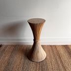 Rotan Bamboe Diabolo Zuil Mcguire Mid Century Vintage thumbnail 6