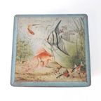 Vintage Blik Van Melle Aquarium Blik thumbnail 2