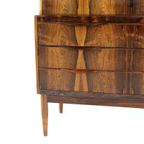 Erling Torvits Voor Klim Møbelfabrik Palissander Secretaire Bureau Kast Vintage Deens thumbnail 15