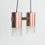 Vintage Deens Design Bronskleurige Hanglamp thumbnail 3
