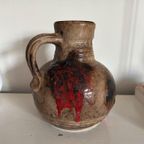 West Germany Fat Lava Kan Rood thumbnail 3