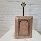 Vintage Roze Marmeren Lamp thumbnail 3