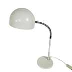 Hala Zeist - Model 768 - Tafellamp - Wit - Flexibele Hals - 3e Kwart 20e Eeuw thumbnail 6