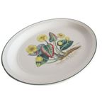 Vintage Enoch Wedgwood "Florabunda" Schaal, England Jaren '60. thumbnail 3