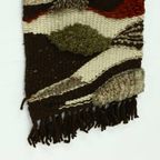 Vintage Hand Knotted Wool Tapestry Wall Decoration 1960s thumbnail 5
