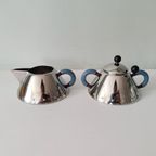 Alessi 2 Persoons Koffieservies Ontworpen Door Michael Graves, 80's 1 thumbnail 7