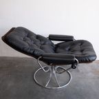 Vintage 1970'S "Restless" Lounge Stoel Van Ekornes thumbnail 4