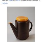 12 Vintage Schoteltje Van Potterie De Driehoek, Huizen Holland thumbnail 5