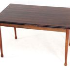 Palissander Rechthoekige Verlengbare Eettafel Vintage thumbnail 2