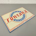 Metalen Reclamebord Fontana 1955 thumbnail 6