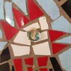 Midcentury Mosaic Wall Hanging Rooster thumbnail 4