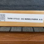 High Back Relax Chair With Hocker 1960S By Tarm Stole Denmark thumbnail 2