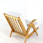 Vintage Fauteuil Eiken Nieuw Gestoffeerd | 2 Beschikbaar 'nederweert' thumbnail 10