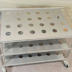 Vintage Niels Gammelgaard Tunsta Design Trolley, Ikea thumbnail 6