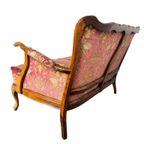 Vintage Roze Barok Tweezit / Sofa / Zetel thumbnail 4