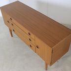 Vintage Tv Meubel Dressoir Schreiber Sideboard Kast 'widdop' | 137.5 Cm thumbnail 11