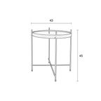 Zuiver Cupid Bijzettafel Marmer Wit thumbnail 5