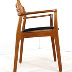 Set 5 + 1 Deense Vintage Eetkamerstoelen Stoelen thumbnail 16
