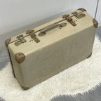 Brocante Koffer Met Riemen Vintage Suitcase Opberger thumbnail 3