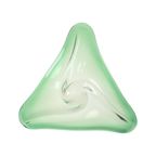 Vintage Groene Kristallen Schaal Val Saint Lambert Jaren 60 thumbnail 5