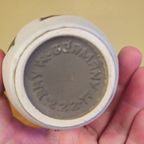 Vintage West Germany Vaas Oorvaas Vasdje Rood Bruin thumbnail 6