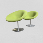 2 Globe Draaistoelen Pierre Paulin Voor Artifort thumbnail 22