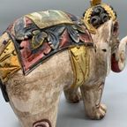 Vintage Houten Olifant Balinees Xl thumbnail 13