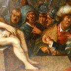 Naar Frans Francken Ii (1581-1642). De Bespotting Van Christus. thumbnail 3