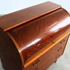 Vintage Secretaire | Bureau | Kast | Jaren 60 | Zweeds thumbnail 9