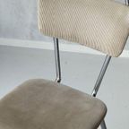 Gispen 114 Ptt Eetkamerstoelen Vintage Zwart Beige Prijs P/S thumbnail 4