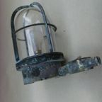 Vintage Industriele Bronzen Lamp, Kooilamp thumbnail 3