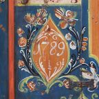 Antieke Beschilderde Bruidskast 1789 thumbnail 12